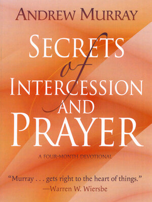 cover image of The Secret of Intercession